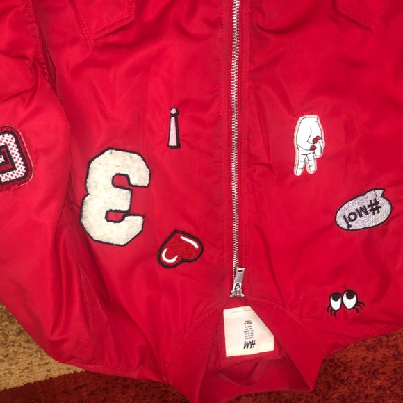 Trendy H&M Europe "Marshmello" Bomber Jacket - Picture 2 of 5